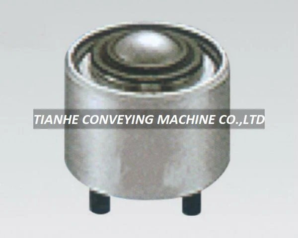 Stud Mount Fine Machined Ball Transfer Unit D-12HAR – D Series Ball Transfer Units manufactured by Tianhe Conveying Machine