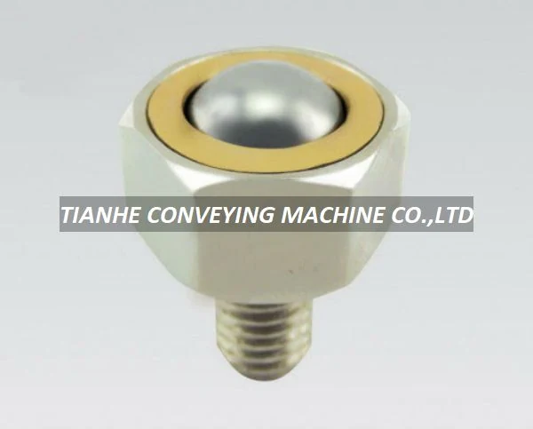 Stud Mount Hexagon Ball Transfer Unit NJ-12 – NJ LW FB Series Ball Transfer Units manufactured by Tianhe Conveying Machine