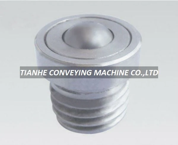 Stud mount ball transfer unit FB-014 with steel main ball and M16 stud mount