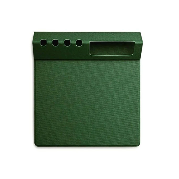 Green colourway of the 3-in-1 desk mat