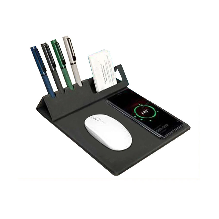 Foldable stand holding a tablet at viewing angle