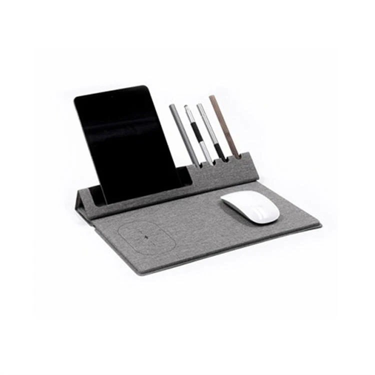 Pad folded flat showing the stowed stand section