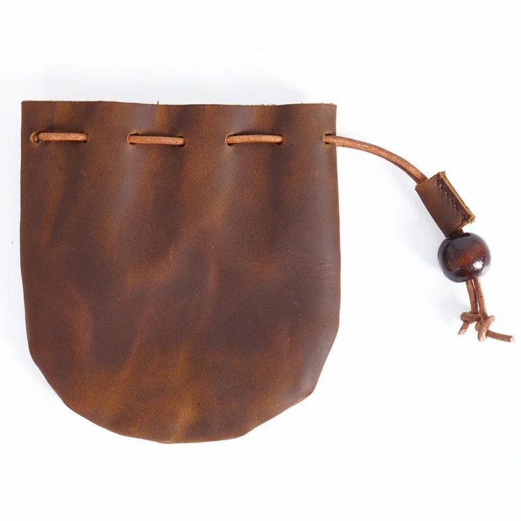 Pouch open showing the interior storage space