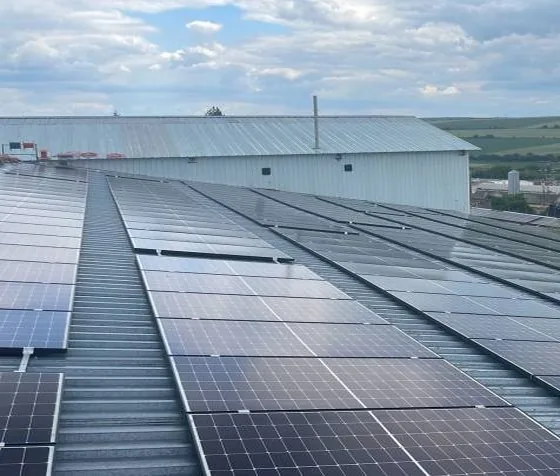 360 kW array on a factory roof in Bulgaria