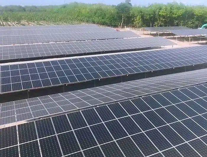 3 MW ground-mount solar plant in Vietnam