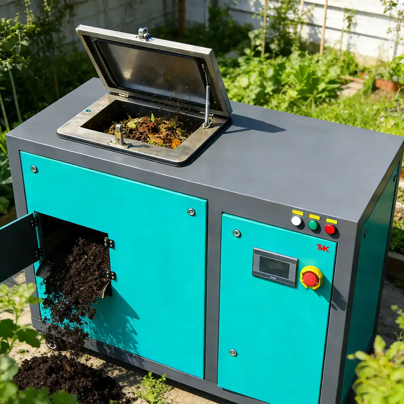 TMK-30 Composter installed on site