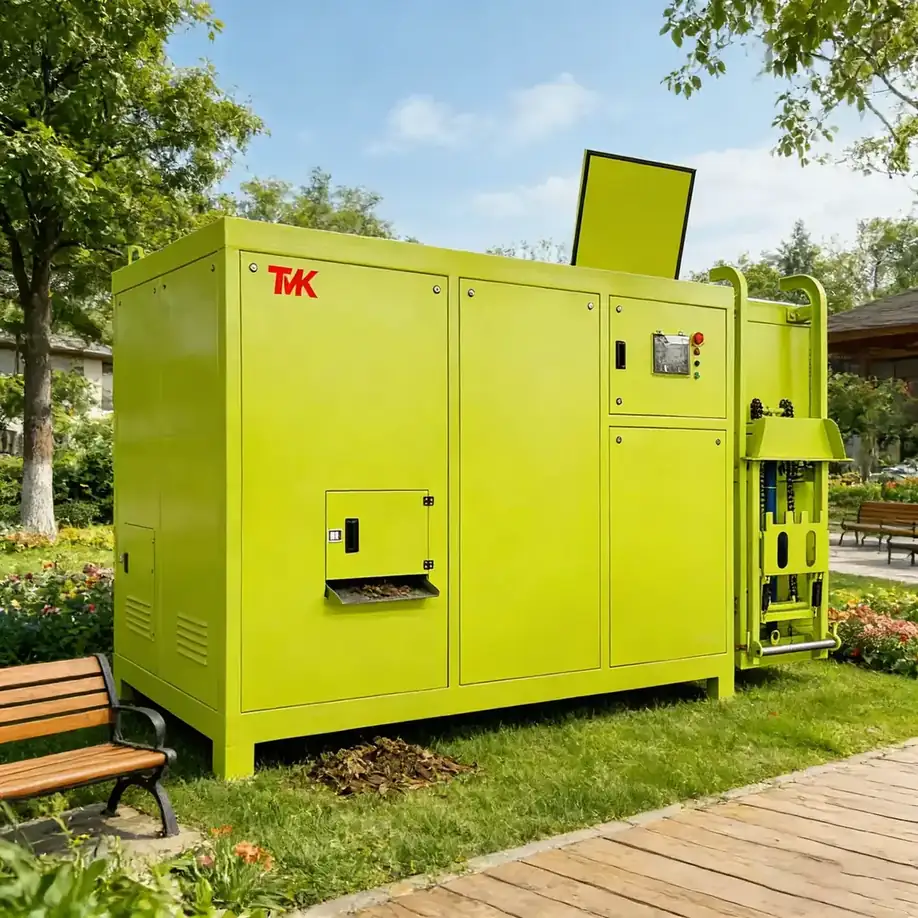 TMK-500 Composter installed on site