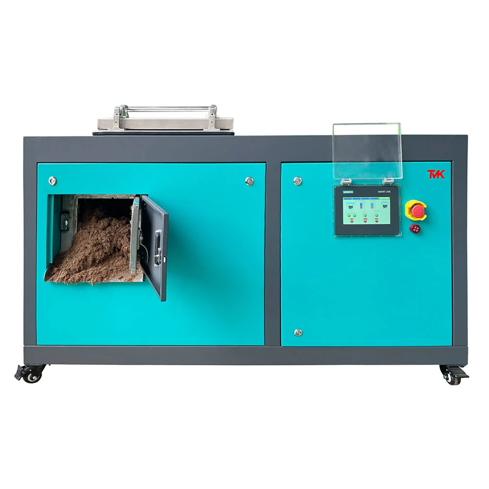 TMK-50 Composter control panel and loading door detail