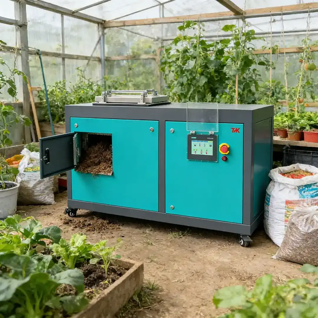 TMK-50 Composter installed on site