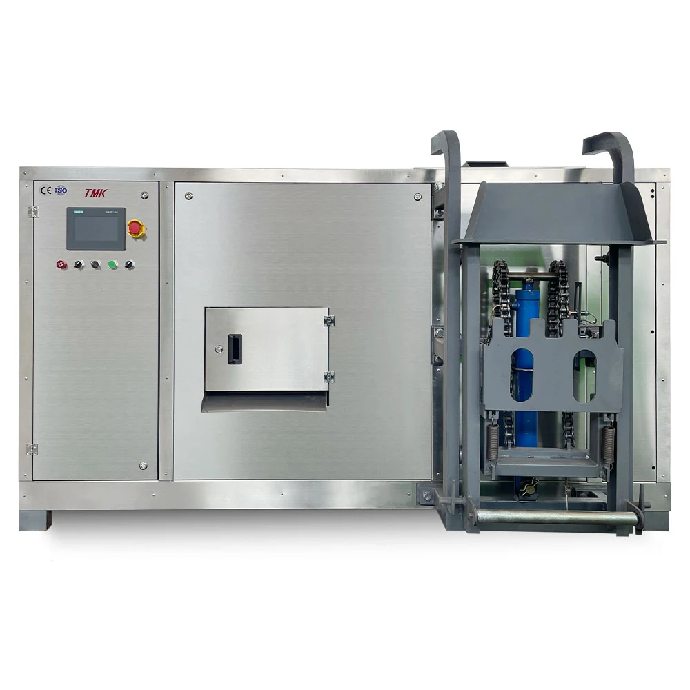 TMK-300 Organic Waste Compost Machine TMK-300 food waste composting machine, loading door detail
