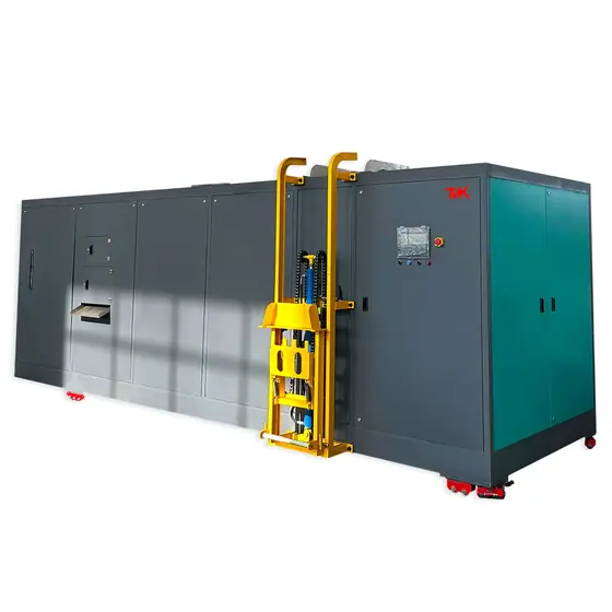 5 Tons Composting System TMK-5000 Carbon Steel food waste composting machine, front view
