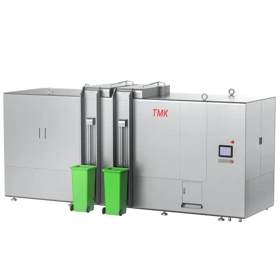 TMK-5000 Waste Recycling Machine TMK-5000 food waste composting machine, front view