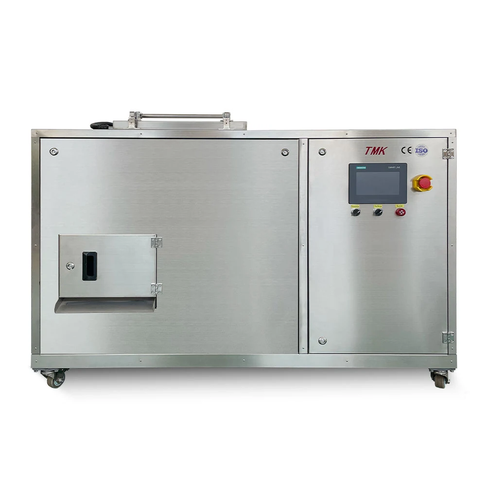 50KG Kitchen Composter TMK-50 Carbon Steel food waste composting machine, control panel side