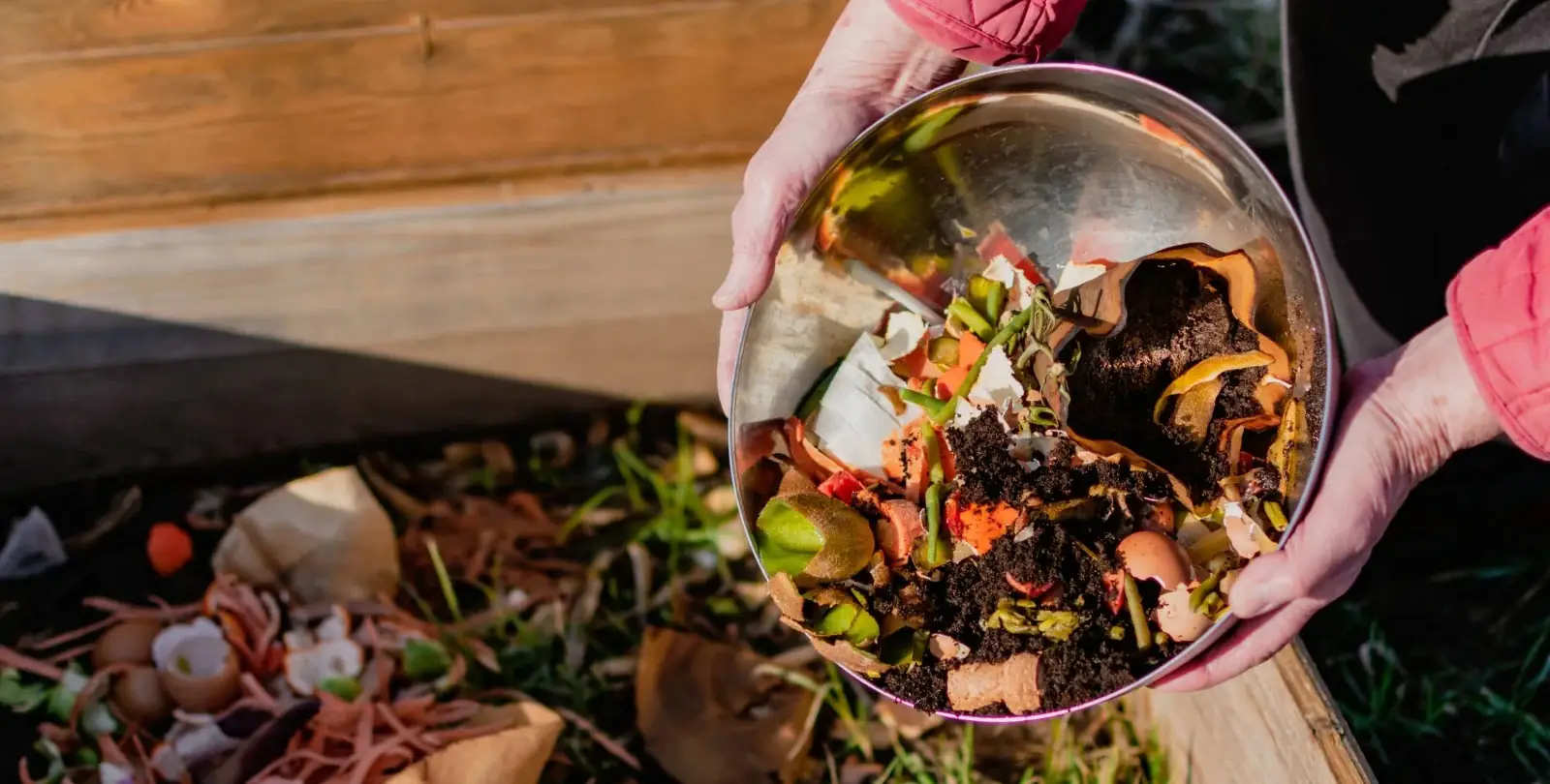 Turning Food Waste into Fertilizer by TMK Composter