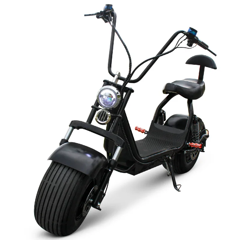 china cheap classic popular Fat tire 2 wheel electric Citycoco scooter 1500w adult