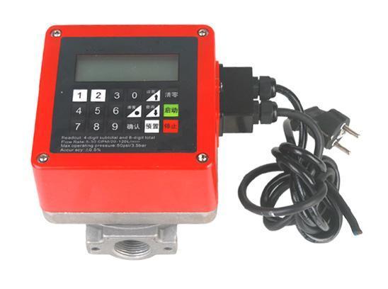 Preselection Flow Meter