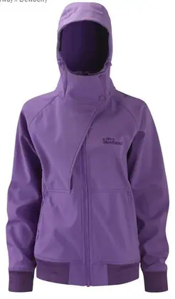 women's softshell jacket view 2