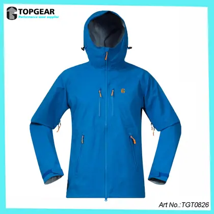 Men's 3-layer hardshell windbreaker jkt view 2