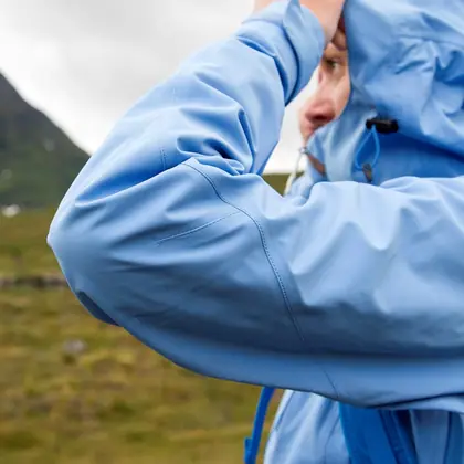 Men's 3-layer hardshell windbreaker jkt view 3