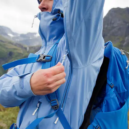 Men's 3-layer hardshell windbreaker jkt view 4