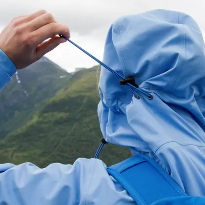 Men's 3-layer hardshell windbreaker jkt view 5
