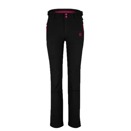 Women's softshell trekking pant for outdoor activities view 2