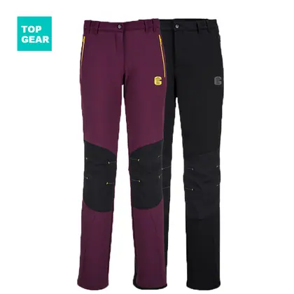 Women's softshell trekking pant for outdoor activities