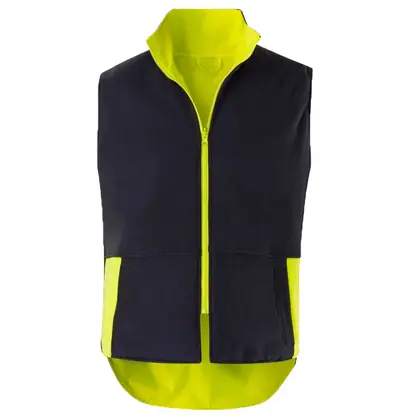 Wholesale men's hi-viz 4 in 1 waterproof jacket view 7