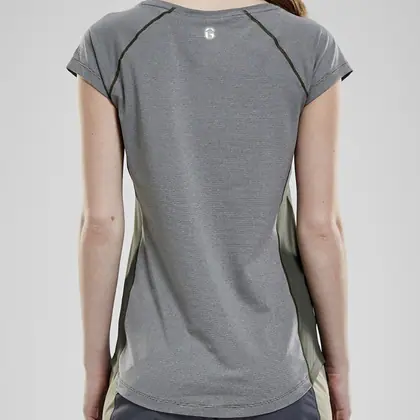 Women's running t-shirt day or night use view 3