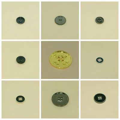 Alloy Button 024