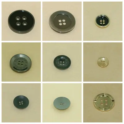 Alloy Button 030
