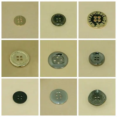 Alloy Button 033