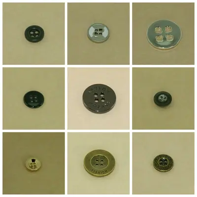 Alloy Button 034