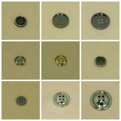 Alloy Button 042
