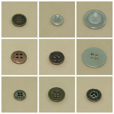 Alloy Button 056