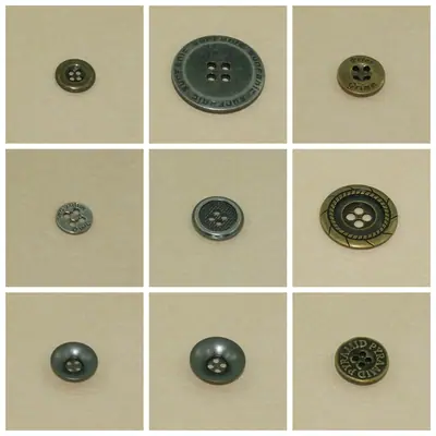 Alloy Button 069
