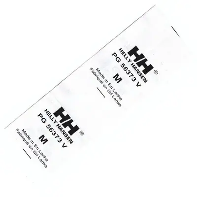 Printed Label 008