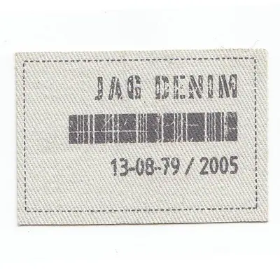 Printed Label 009