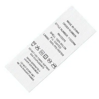 Printed Label 040