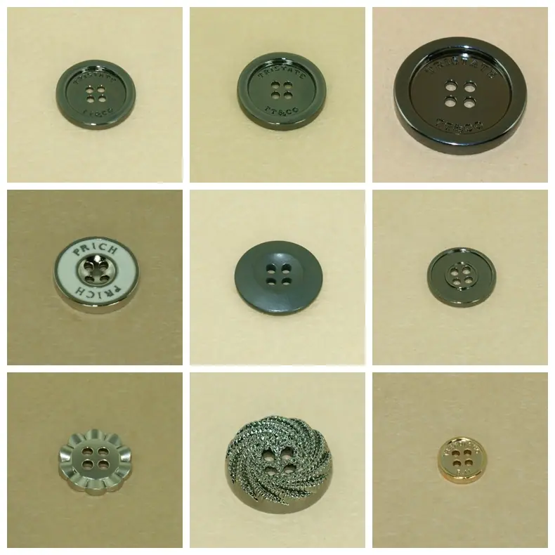 Alloy Button 040 — Alloy Button supplied by Topono