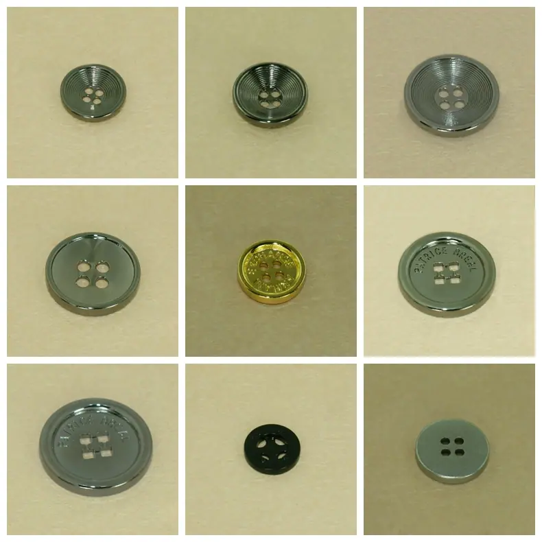 Alloy Button 043 &mdash; Alloy Button supplied by Topono