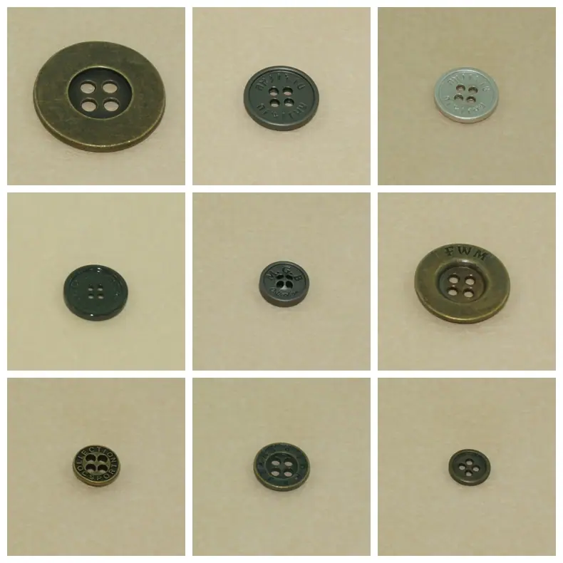 Alloy Button 055 — Alloy Button supplied by Topono