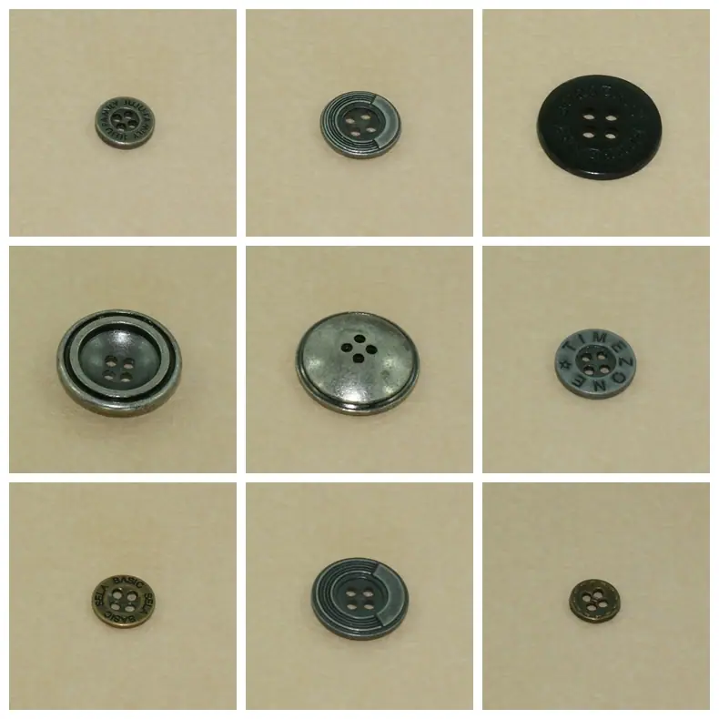 Button Alloy 059 — Alloy Button supplied by Topono