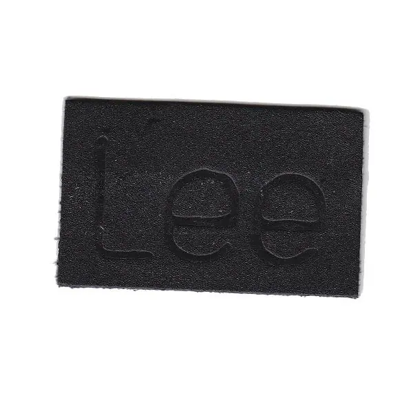 Leather Patch 0002 — Leather Patch supplied by Topono
