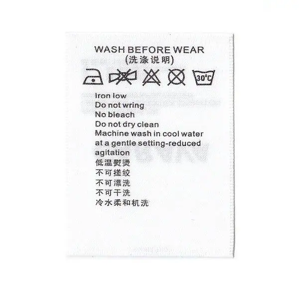 Printed Label 014 — Printed Label supplied by Topono