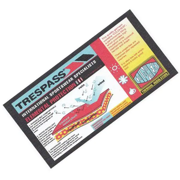 Printed Label 035 — Printed Label supplied by Topono
