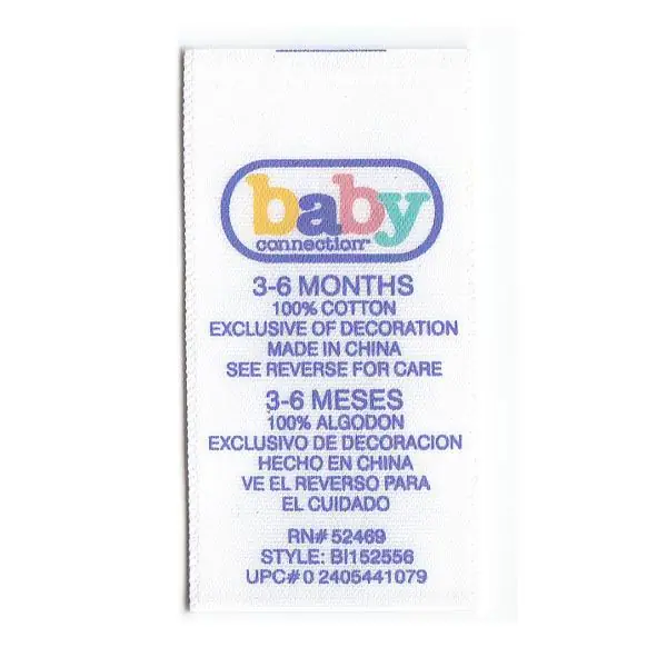 Printed Label 039 — Printed Label supplied by Topono