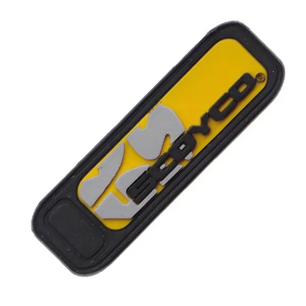 Rubber Badge 0049 — Rubber Badge supplied by Topono