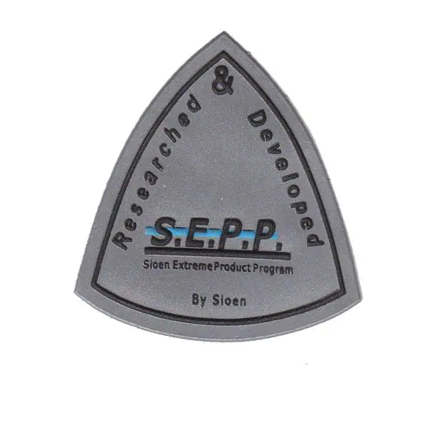 Rubber Badge 0050 — Rubber Badge supplied by Topono