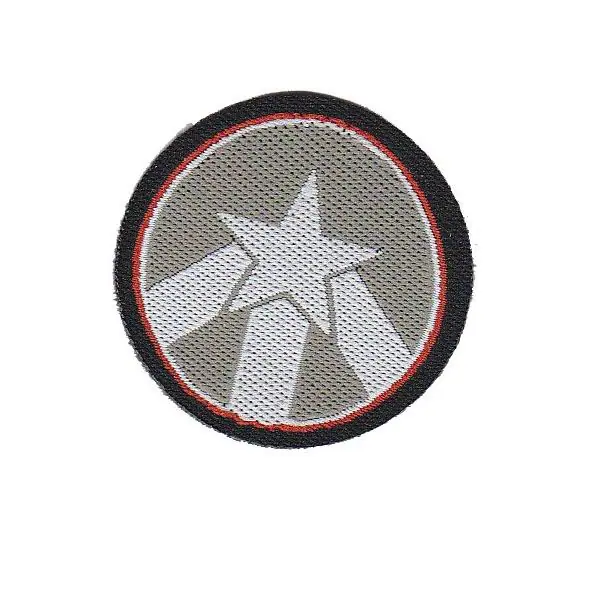 Woven Badge 0004 — Woven Badge supplied by Topono
